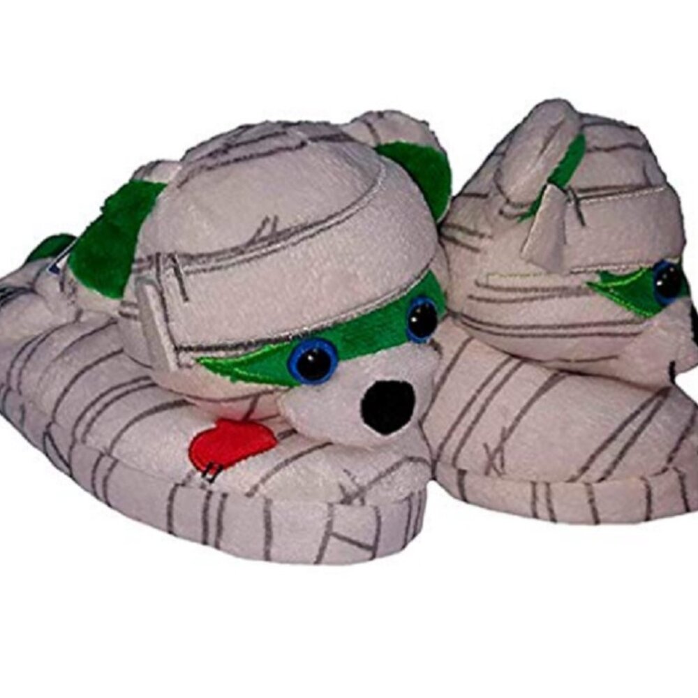 Build a Bear Slippers Girls Mummy Cat Slippers - NWT - 10/11 or 1/2